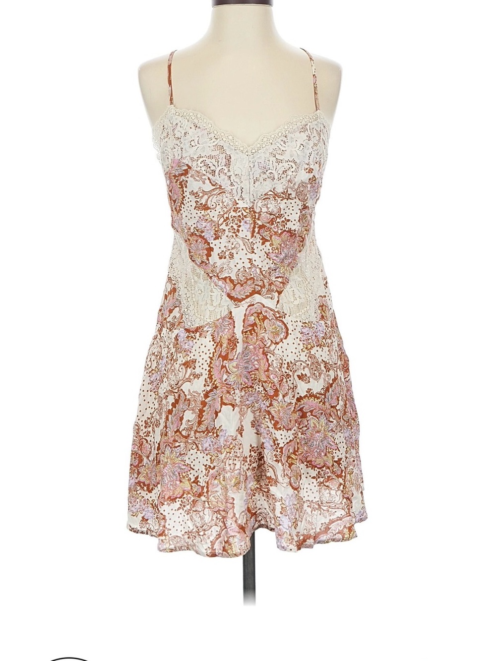Free People Intimately Right Now Tunic Mini Slip Dress Size S NWOT